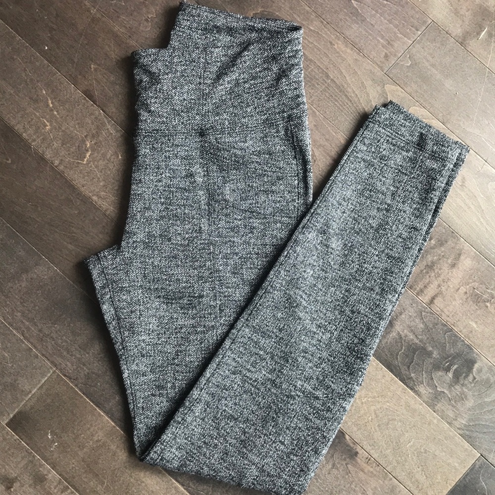 Athleta High waisted herringbone Metro Legging